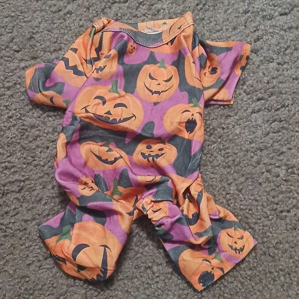 Halloween dog pajamas costume outfit Sz Small NEW